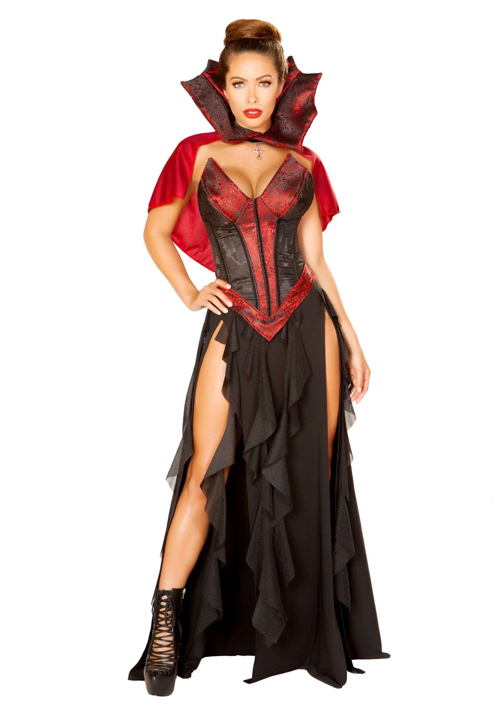 Image of Sexy Blood Lusting Vampire Women's Costume ID RO4864-S