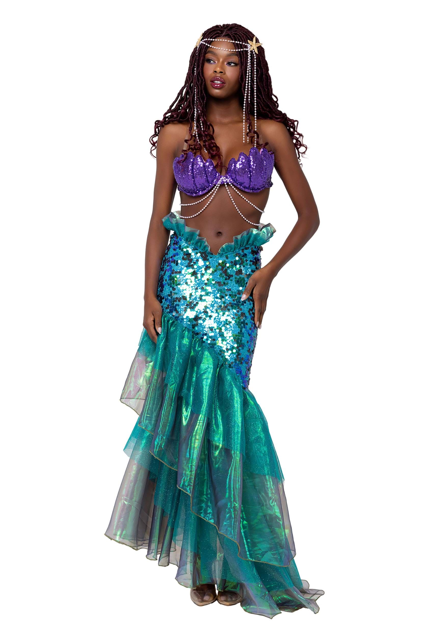Image of Sexy Mesmerizing Mermaid Women's Costume | Mermaid Costumes ID RO6184-S