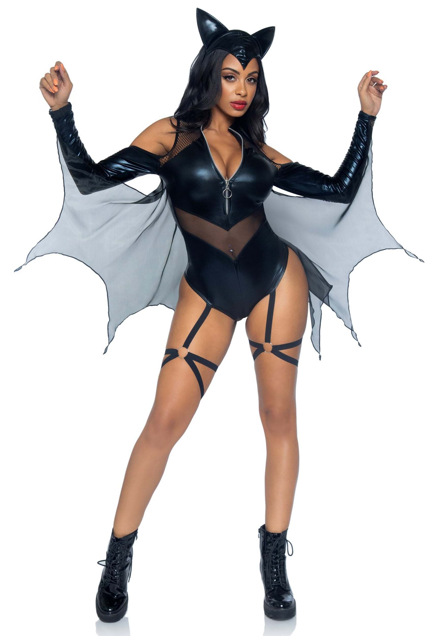 Image of Sexy Midnight Bat Women's Costume ID LE87074-XS