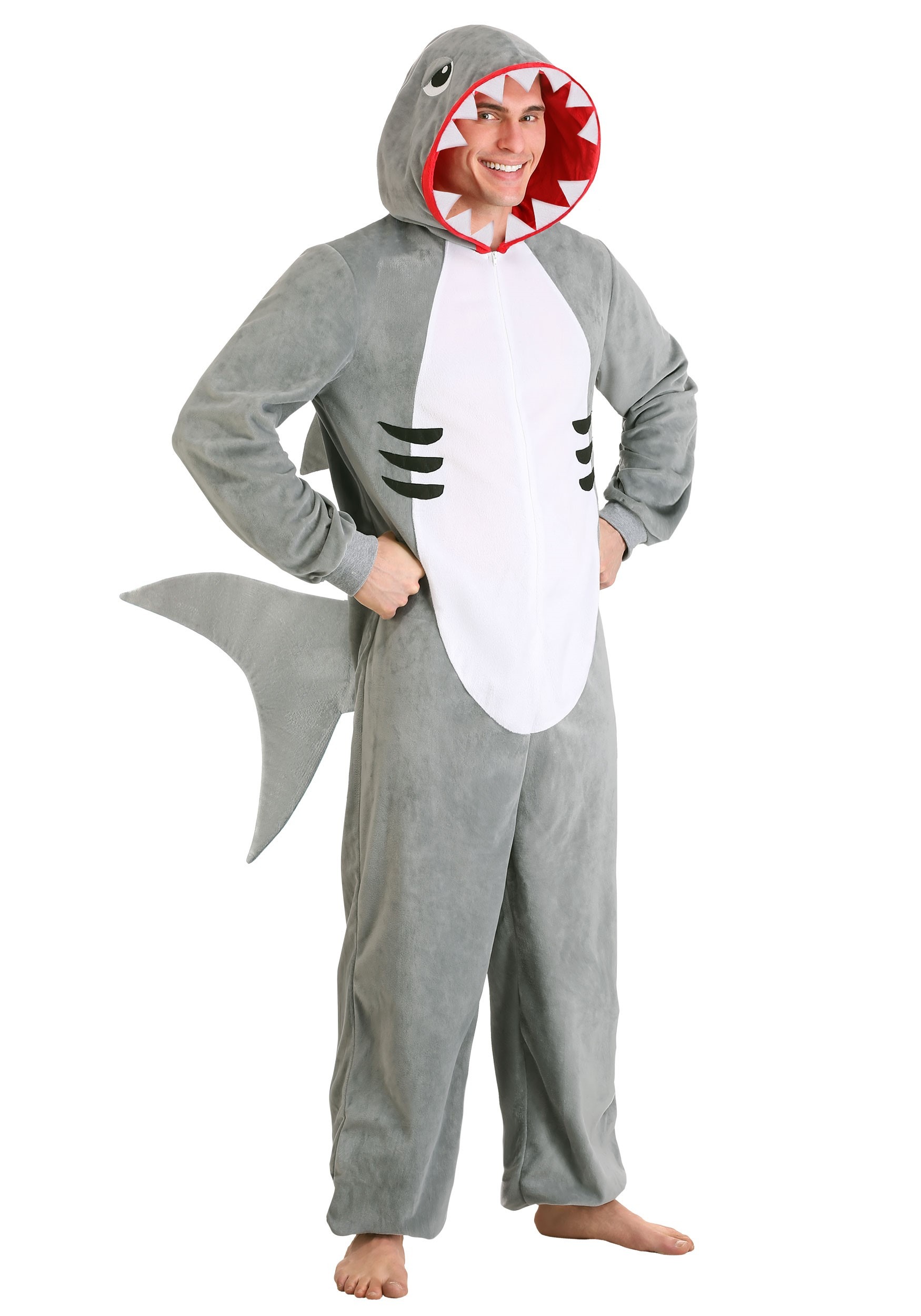 Image of Shark Adult Onesie ID FUN0473AD-L