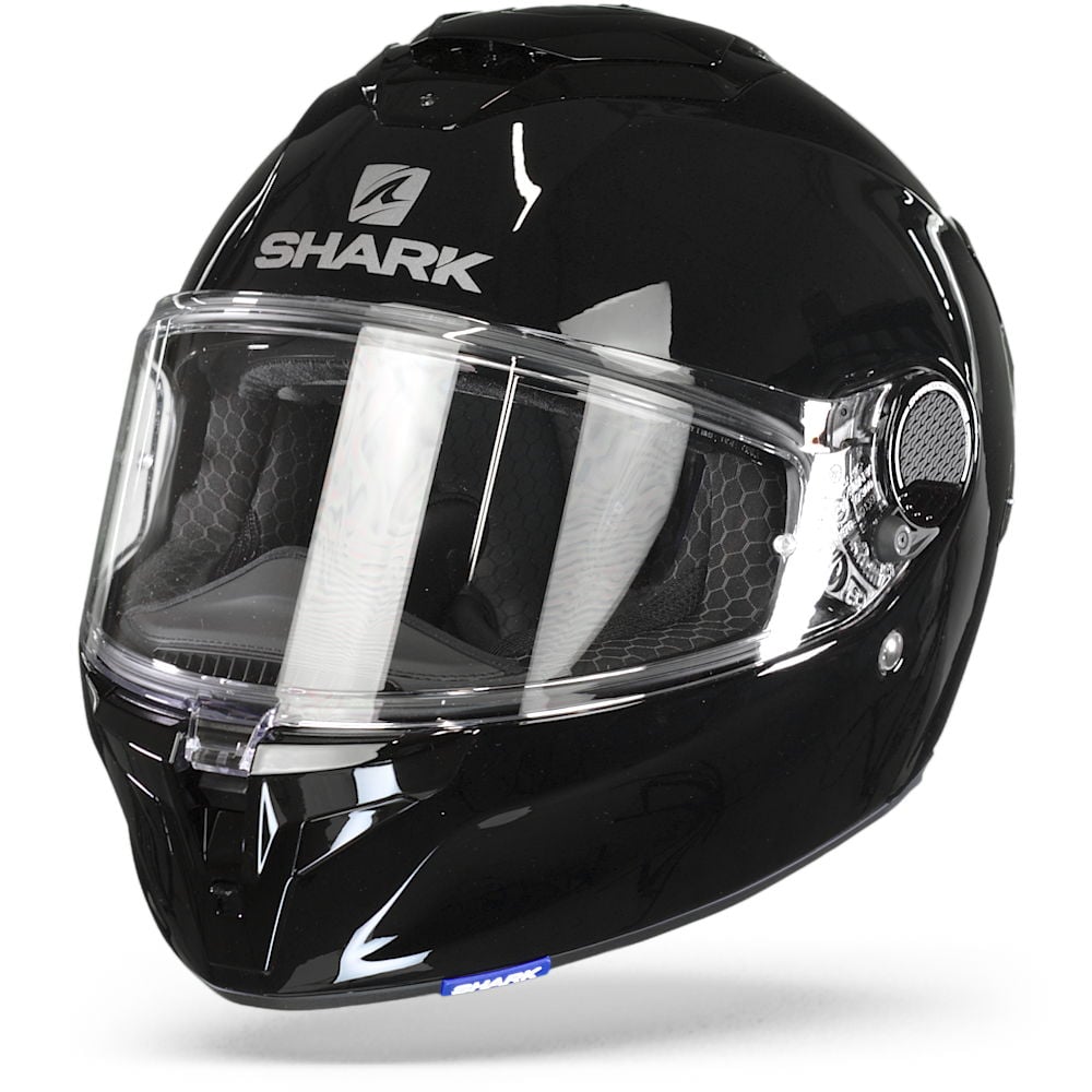 Image of Shark Spartan GT Blank Bcl Micr Black Blk Full Face Helmet Size XL EN