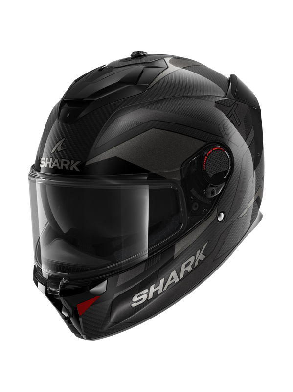 Image of Shark Spartan GT Pro Ritmo Carbon Carbon Anthracite Chrom DAU Full Face Helmet Talla 2XL
