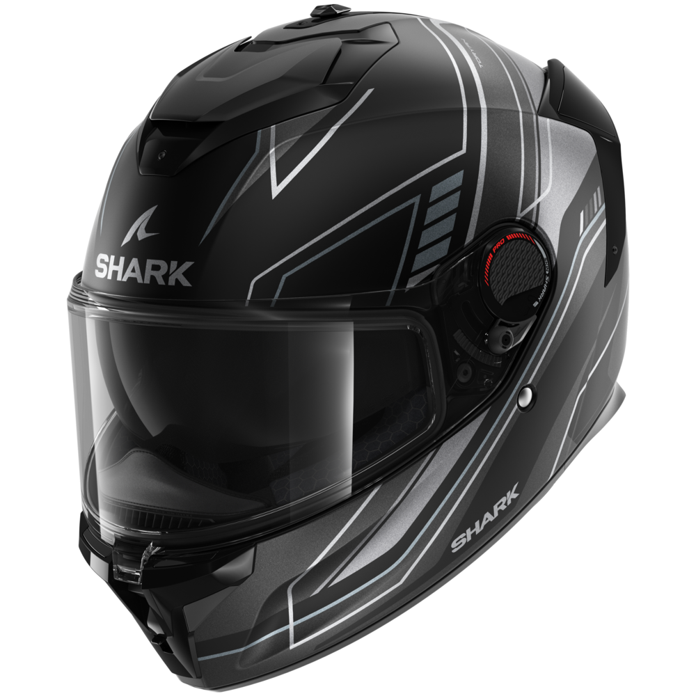 Image of Shark Spartan GT Pro Toryan Mat Black Anthracite Anthracite KAA Full Face Helmet Talla XL