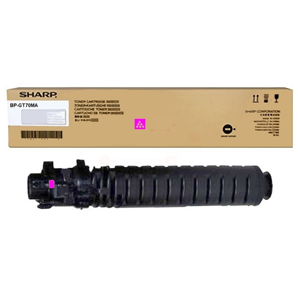 Image of Sharp BPGT70MB bíborvörös (magenta) eredeti toner HU ID 514061