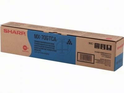 Image of Sharp MX-70GTCA cián (cyan) eredeti toner HU ID 6212