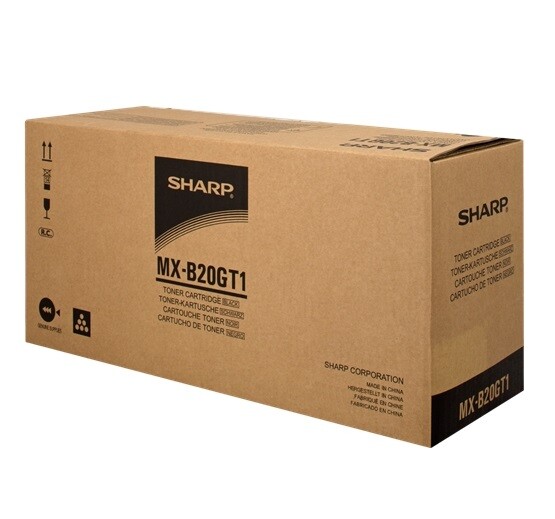 Image of Sharp MX-B20GT1 černý (black) originální toner CZ ID 15033