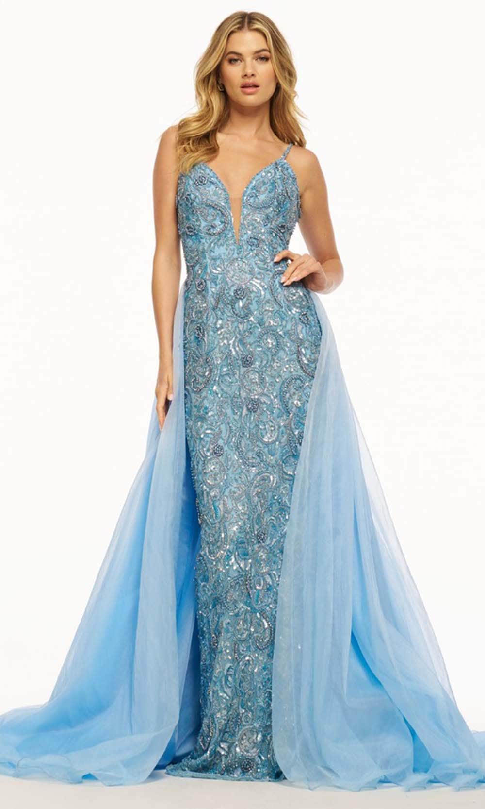 Image of Sherri Hill 56018 - Fully Beaded Sleeveless Evening Gown