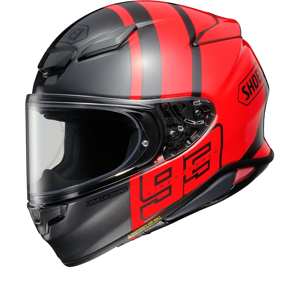 Image of Shoei NXR2 MM93 Collection Track TC-1 Full Face Helmet Talla L