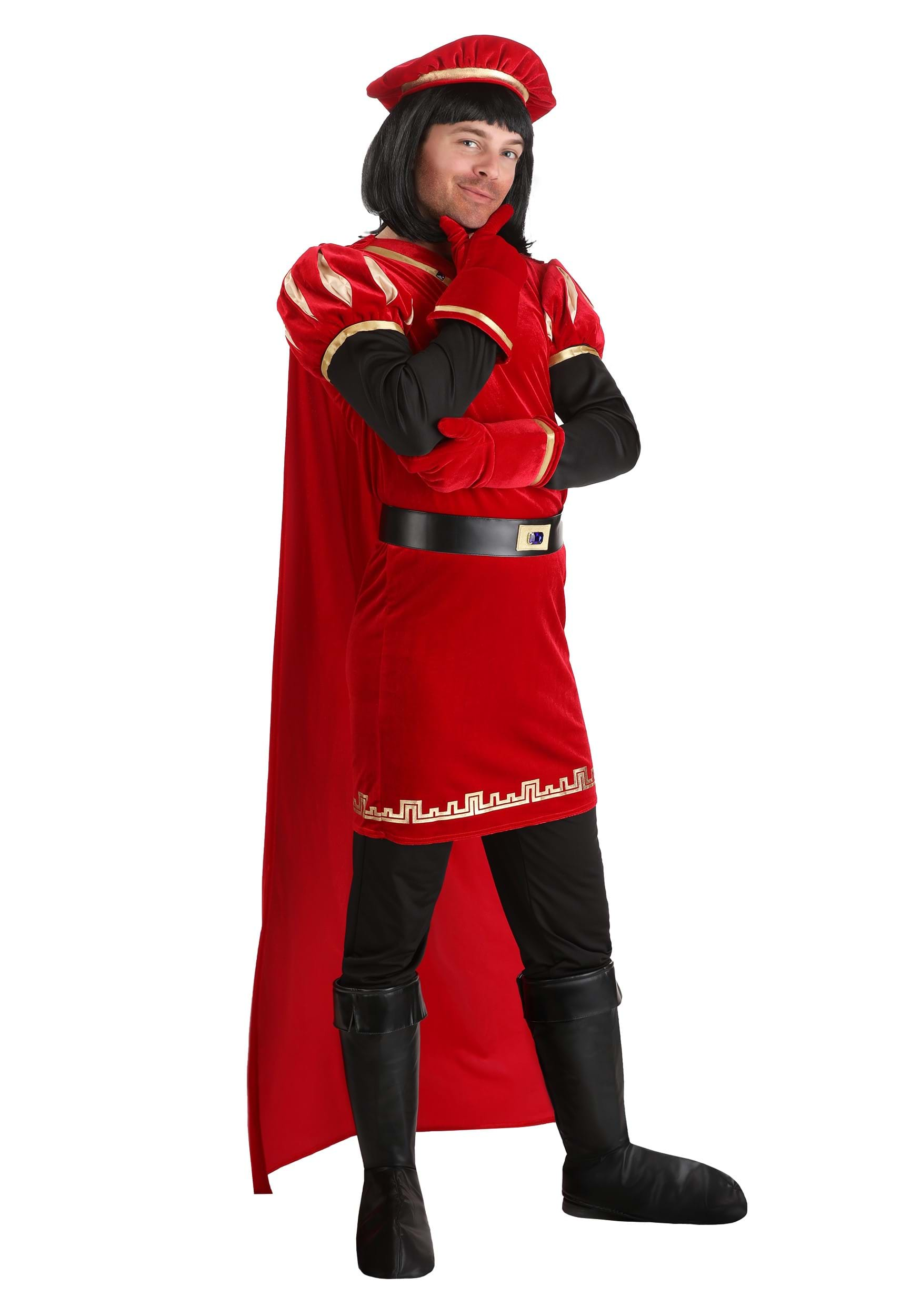 Image of Shrek Lord Farquaad Men's Costume | Shrek Costumes ID FUN94548AD-S