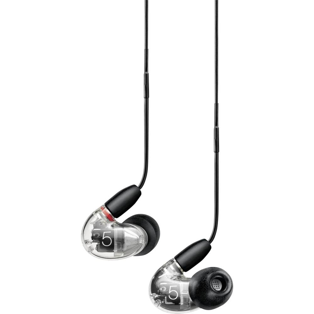 Image of Shure AONIC 5 In-ear headphones Corded (1075100) Transparent