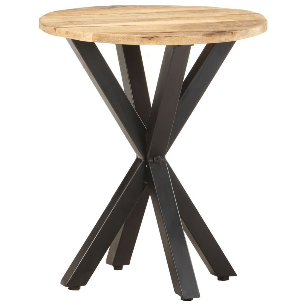 Image of Side Table 189"x189"x22" Solid Mango Wood
