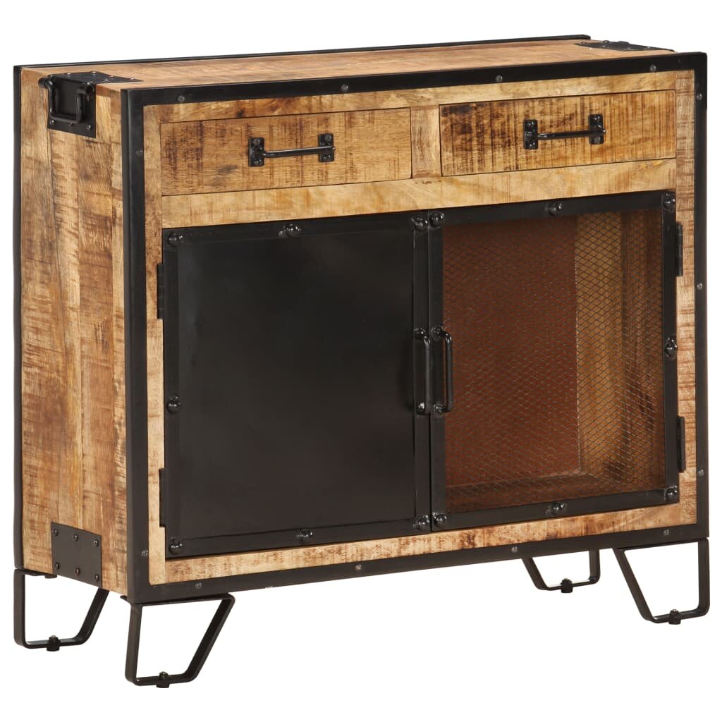 Image of Sideboard 315"x122"x28" Solid Rough Mango Wood