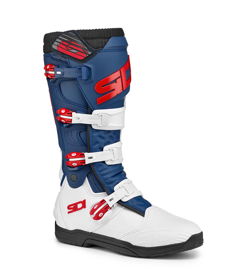 Image of Sidi X-Power SC White Navy Red Talla 42