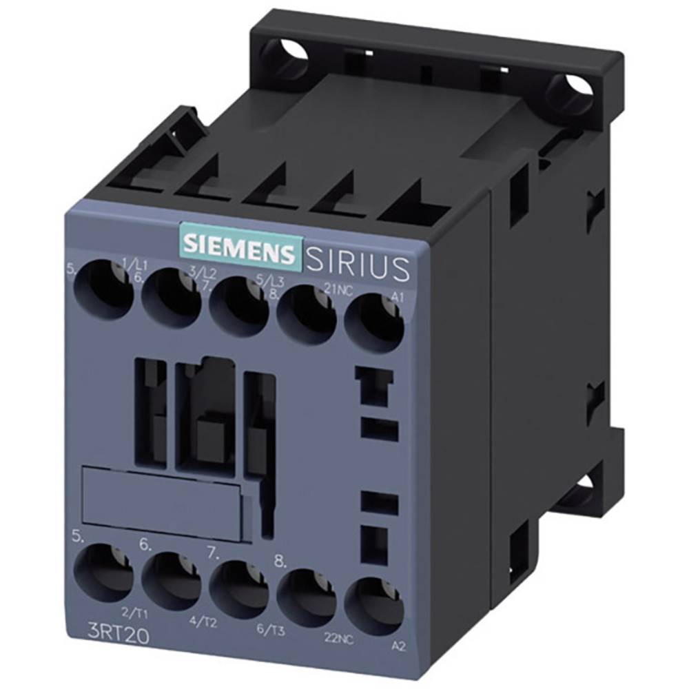 Image of Siemens 3RT2015-1AP02 Contactor 3 makers 3 kW 230 V AC 7 A + auxiliary contact 1 pc(s)