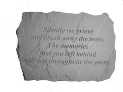 Image of Silently we grieve Memorial Stone