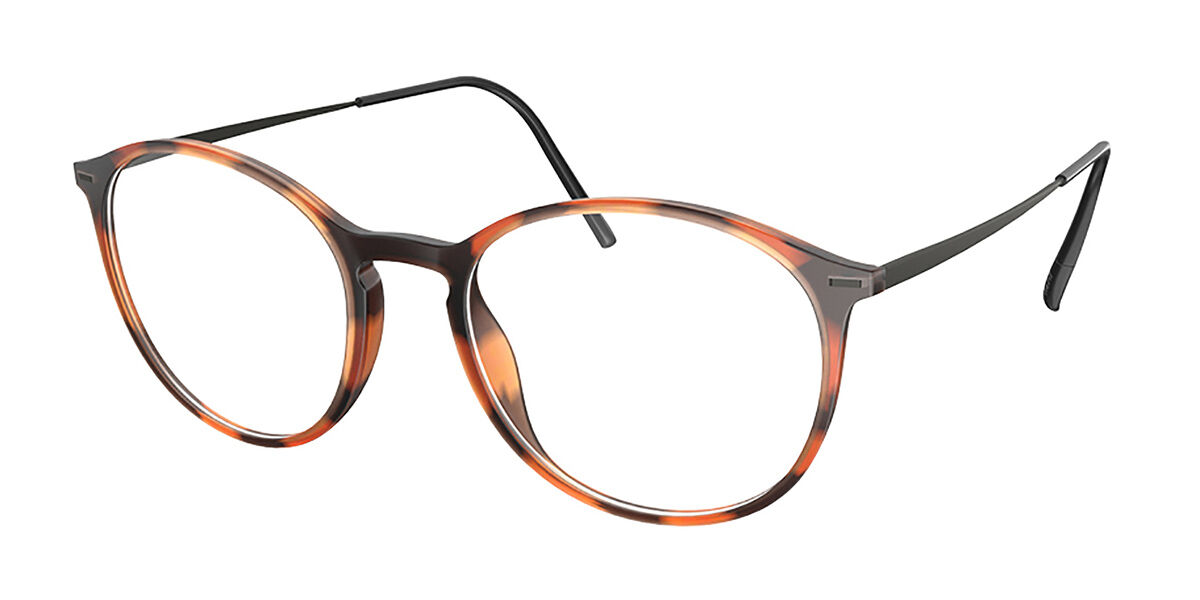 Image of Silhouette Illusion Lite 2931 6240 Óculos de Grau Tortoiseshell Masculino PRT