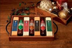 Image of Simply Delicious Sausage & Cheese Gift Tray
