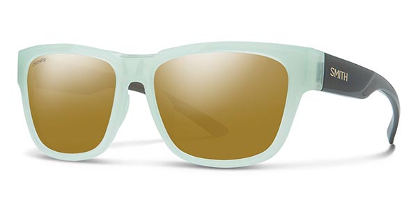 Image of Smith EMBER Polarized KY5/QE Óculos de Sol Verdes Feminino PRT