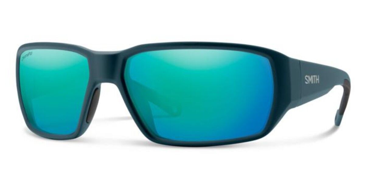 Image of Smith HOOKSET Polarized FJM/QG Óculos de Sol Azuis Masculino PRT