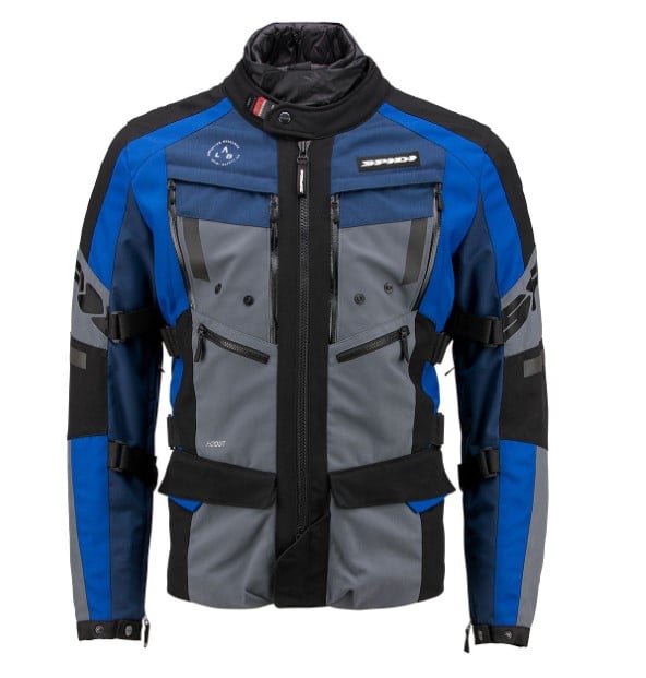 Image of Spidi 4Season Evo Jacket Blue Size 3XL ID 8030161457254