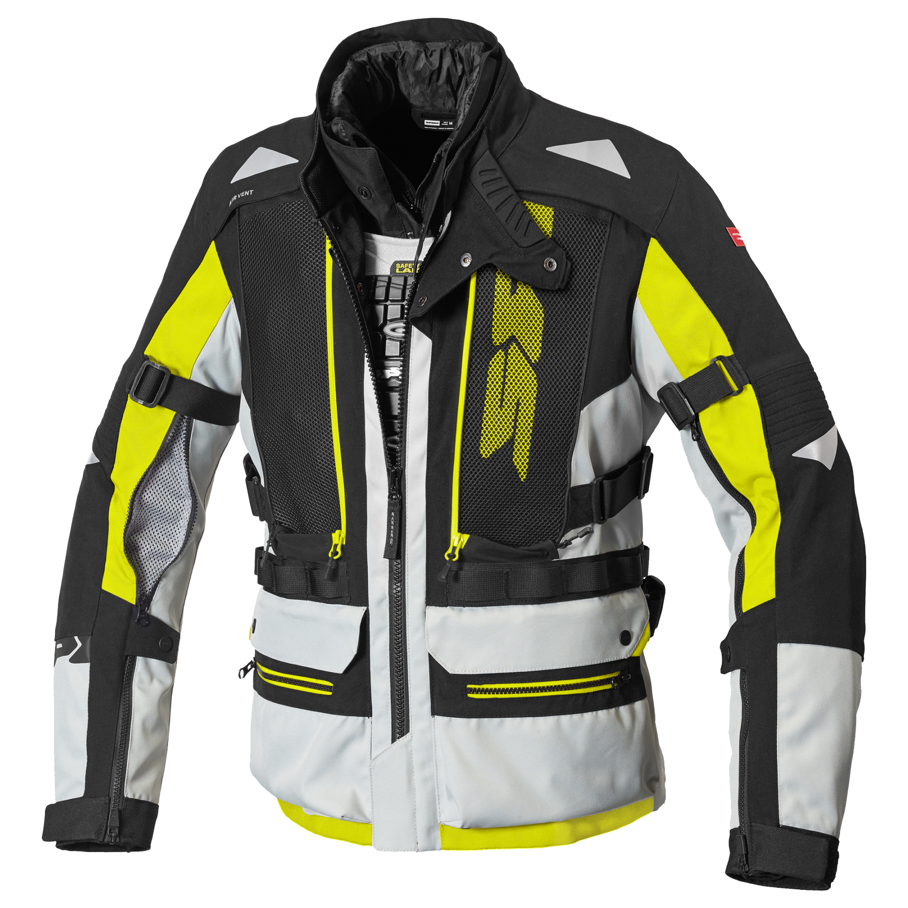 Image of Spidi Allroad H2Out Chaqueta Motorista Amarillo Fluo Talla M