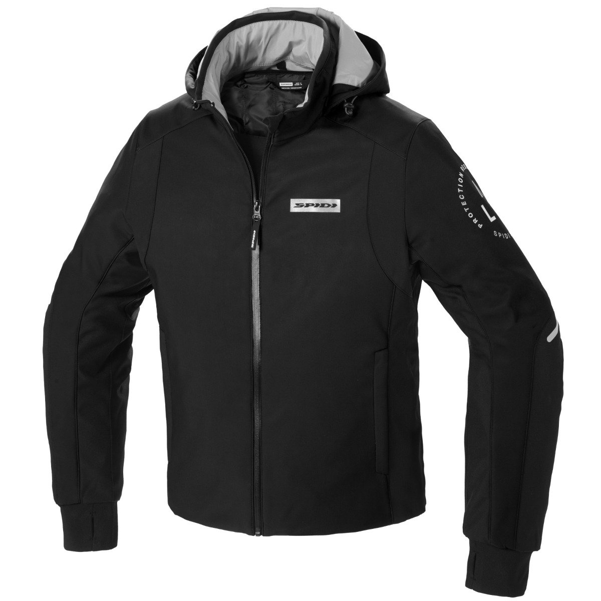 Image of Spidi Armor H2Out Jacket Black White Size M EN