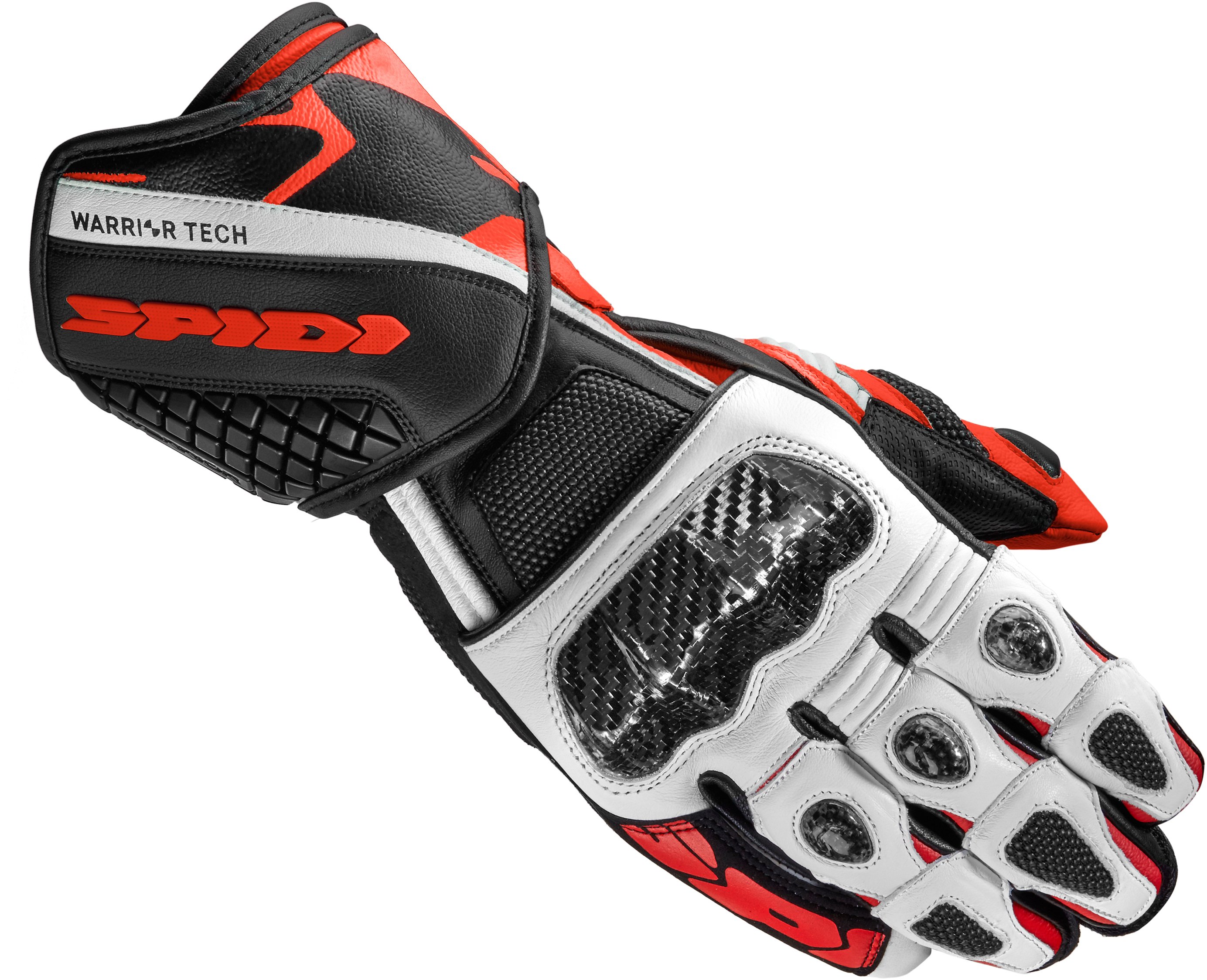 Image of Spidi Carbo 5 Guantes Rojos Talla 3XL