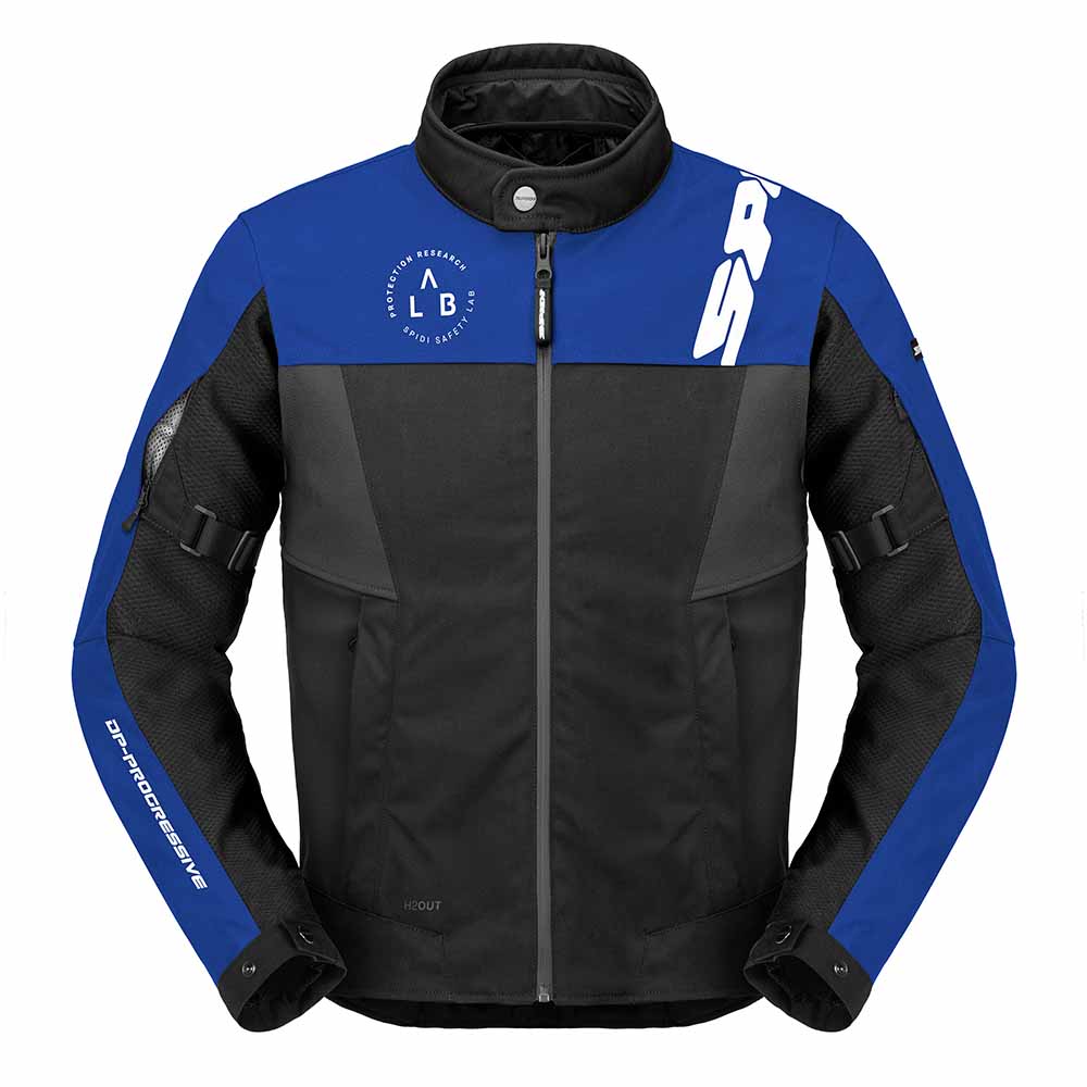 Image of Spidi Corsa H2OUT Jacket Blue Black Grey Größe L