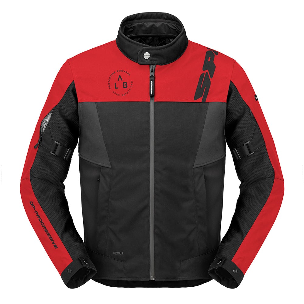 Image of Spidi Corsa H2OUT Jacket Red Black Größe M