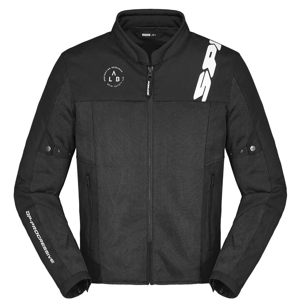 Image of Spidi Corsa Net WindOut Jacket Black White Größe M