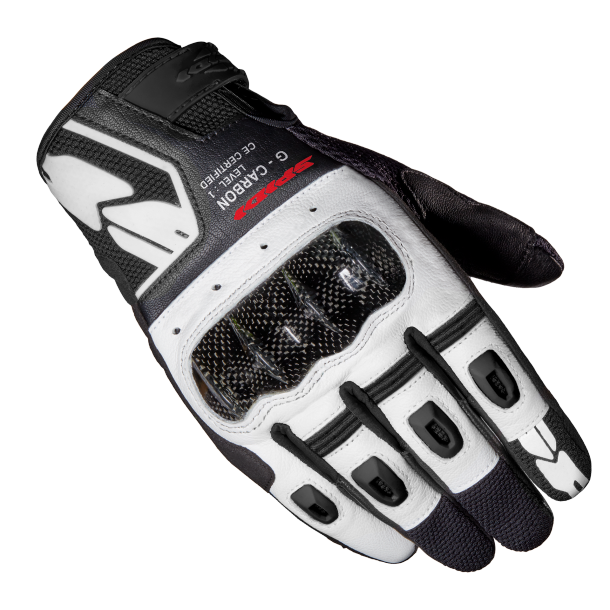 Image of Spidi G-Carbon Guantes Blancos Talla 2XL