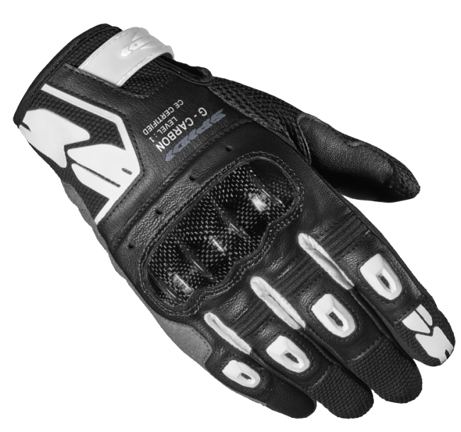 Image of Spidi G-Carbon Lady Black White Talla L