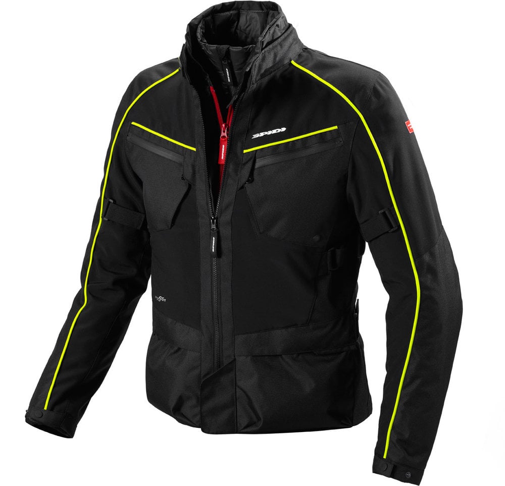 Image of Spidi Intercruiser H2Out Jacket Fluo Yellow Talla 3XL