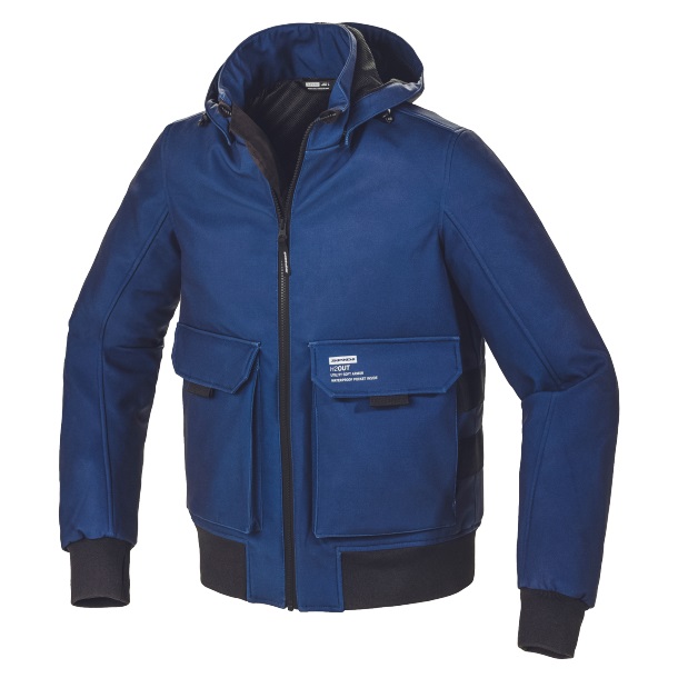 Image of Spidi Metromover Dark Bleu CE Blouson Taille 3XL