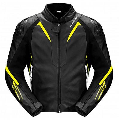 Image of Spidi Nkd-1 Jacket Black Fluo Yellow Size 54 EN