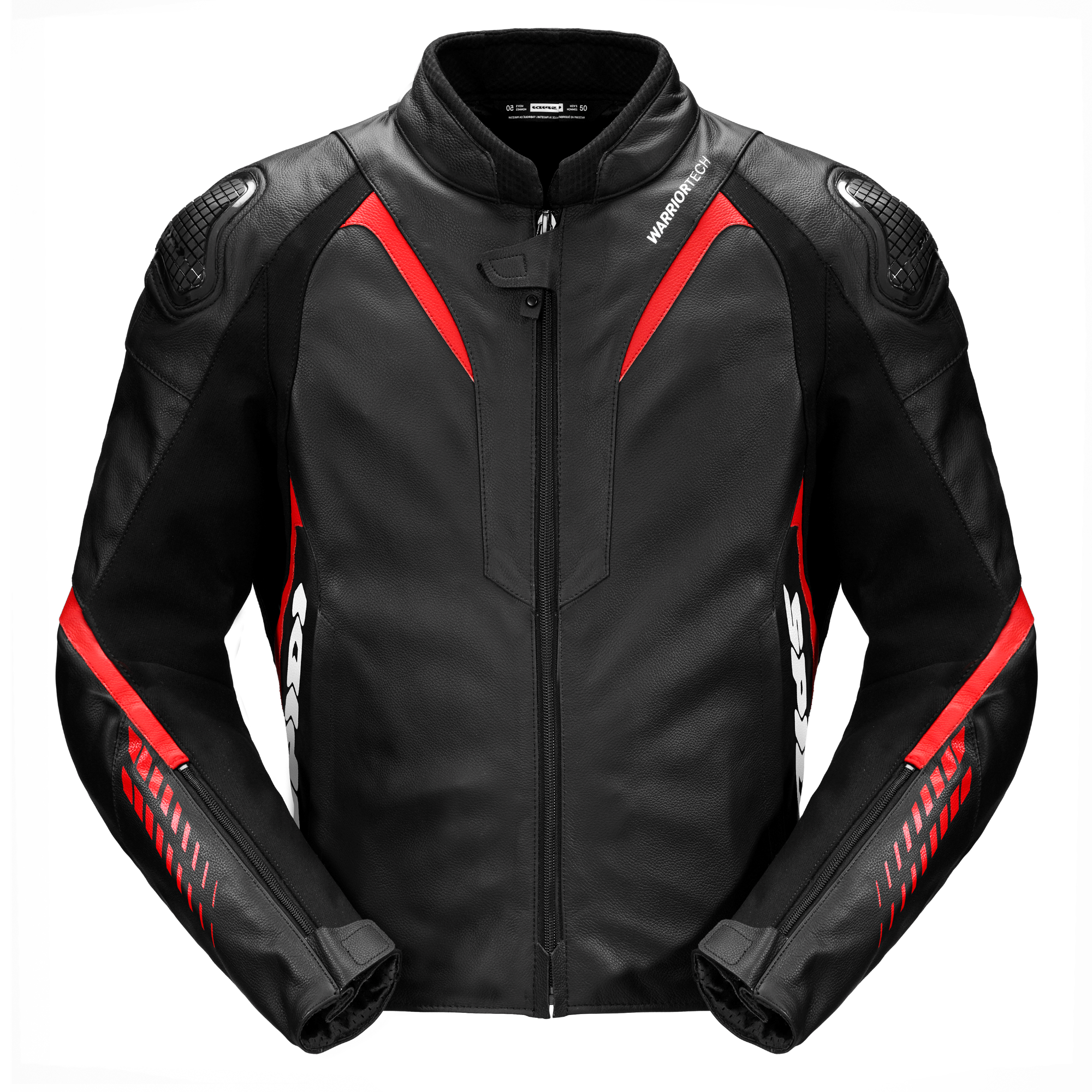 Image of Spidi Nkd-1 Jacket Red Size 62 ID 8030161461824