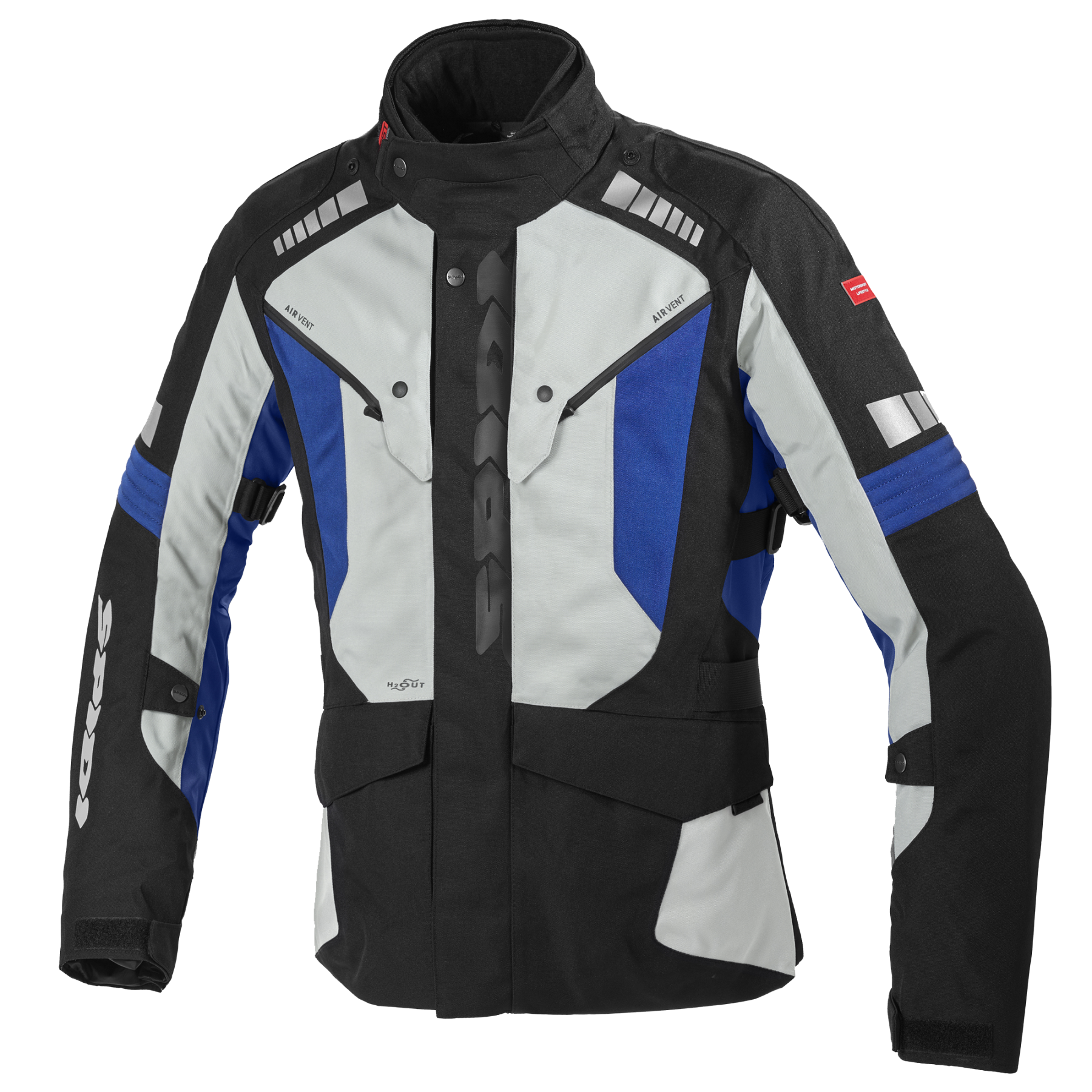 Image of Spidi Outlander H2Out Chaqueta Motorista Azul Hielo Talla XL