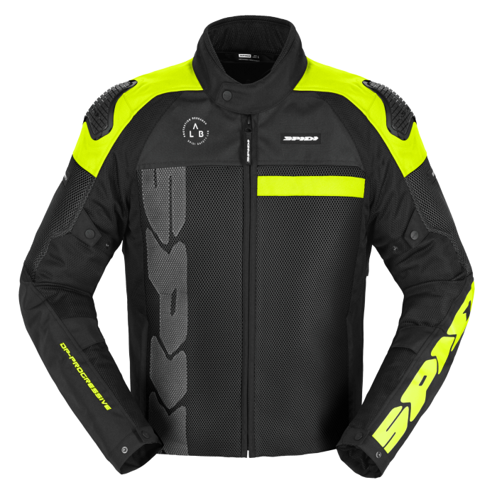 Image of Spidi Progressive Net Windout Jacket Fluo Yellow Talla S