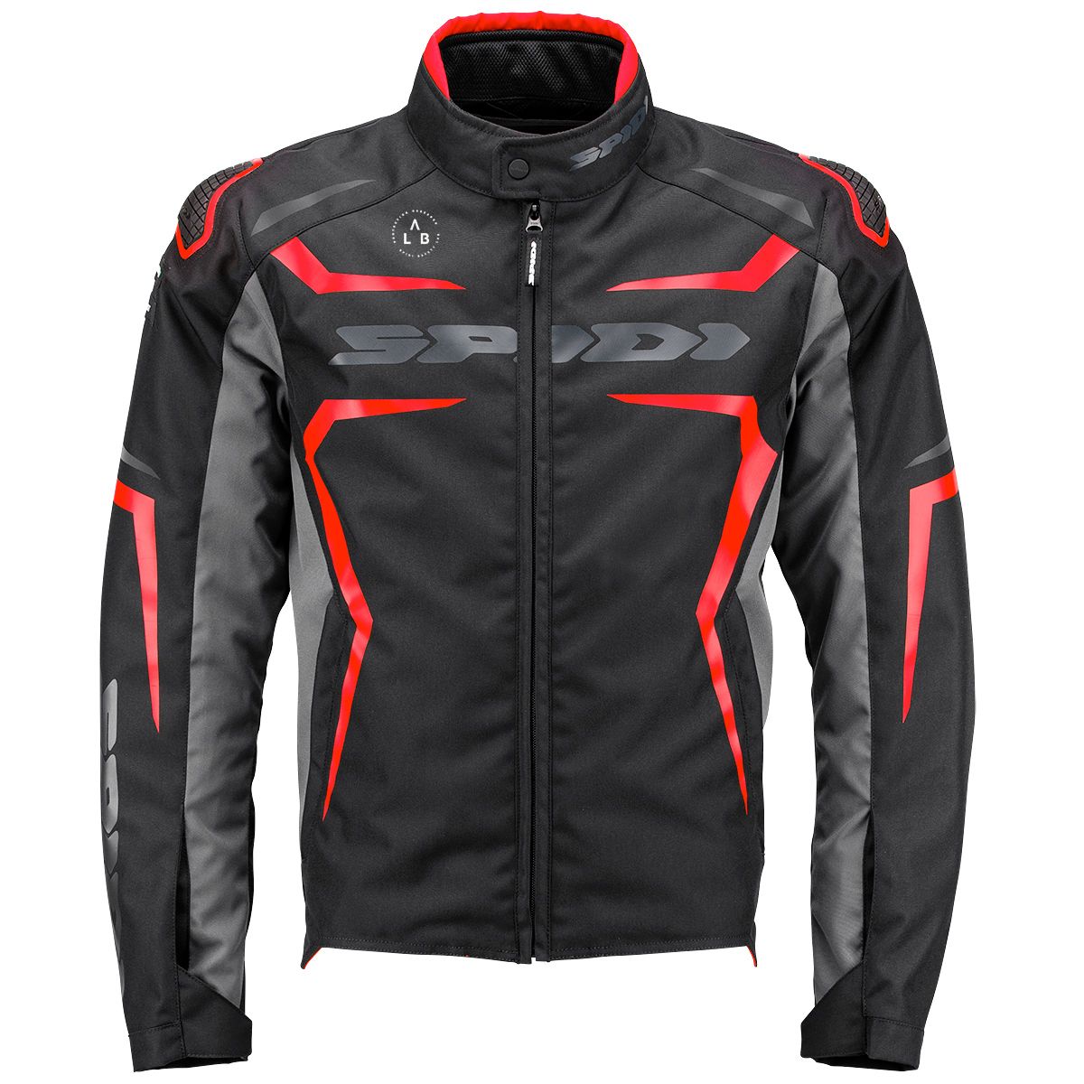 Image of Spidi Race-Evo H2Out Schwarz Rot Jacke Größe 3XL