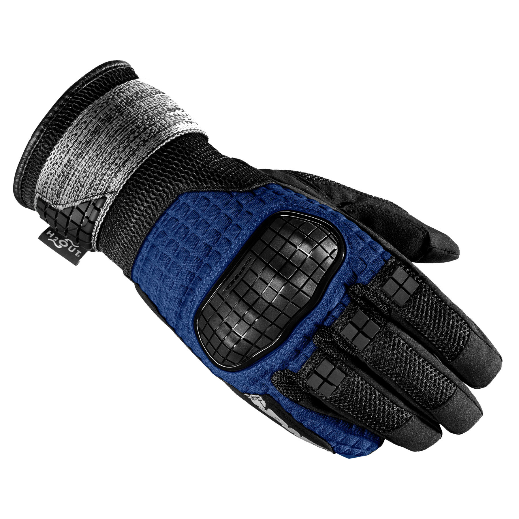 Image of Spidi Rainwarrior Azul Hielo Guantes Motorista Talla M