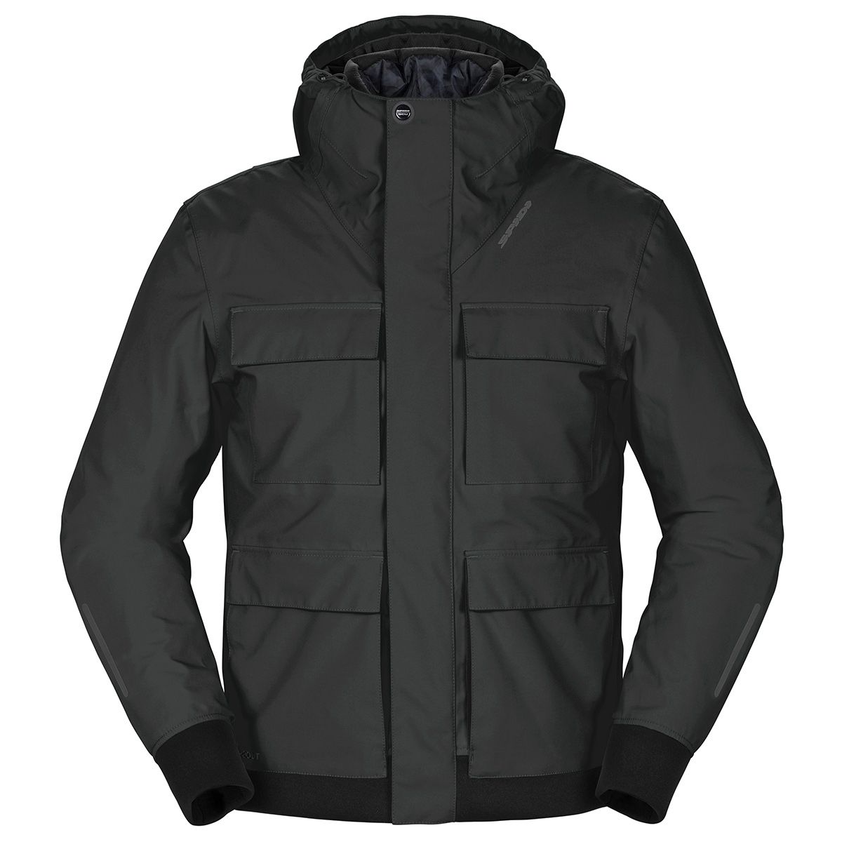 Image of Spidi Riding Parka Jacket Anthracite Talla 4XL