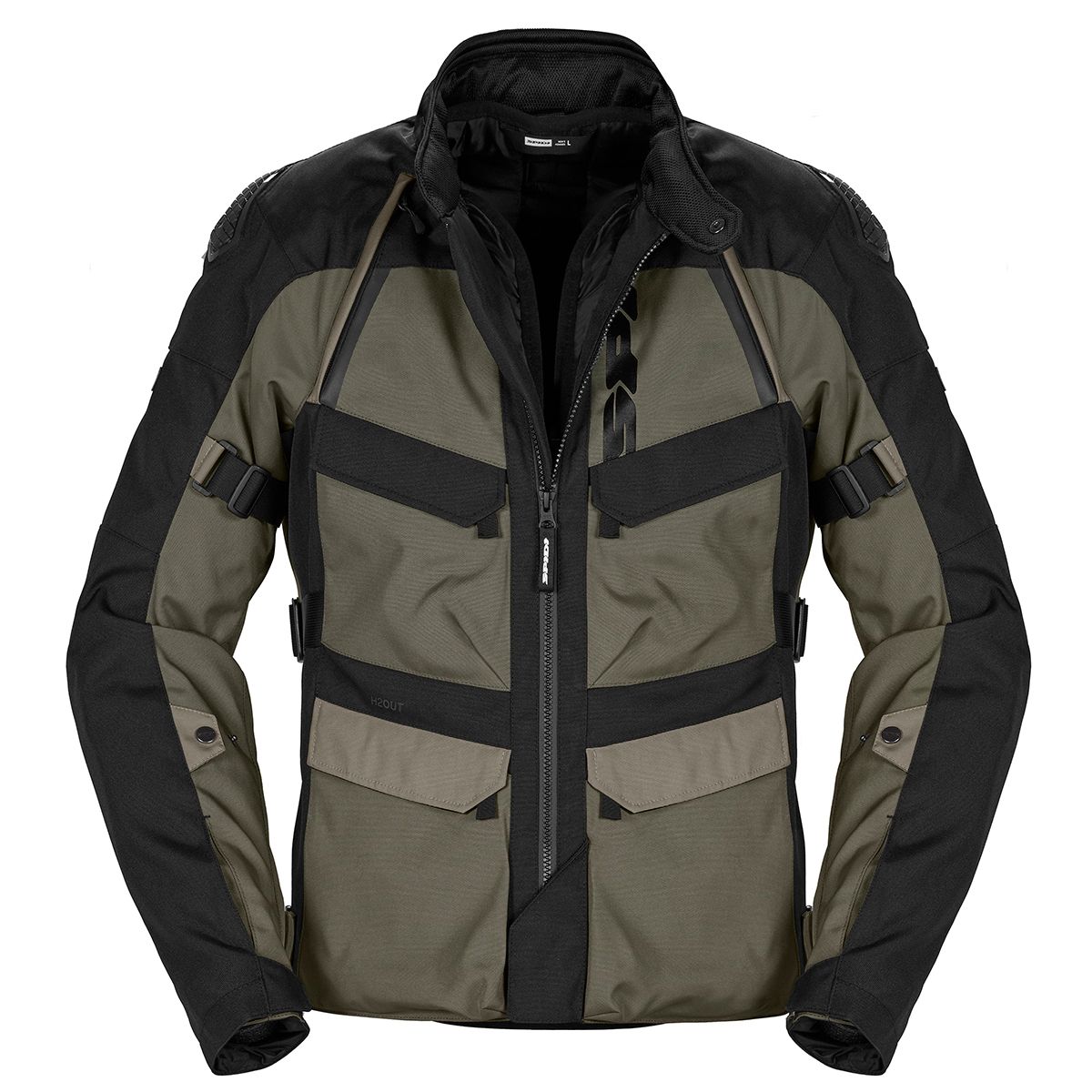 Image of Spidi Rw H2Out Jacket Militar Size M EN