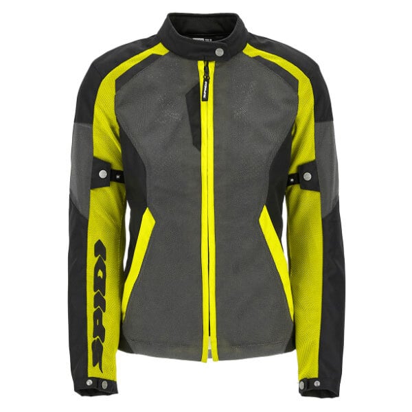 Image of Spidi Tek Net Lady Jaune fluo Blouson Taille M