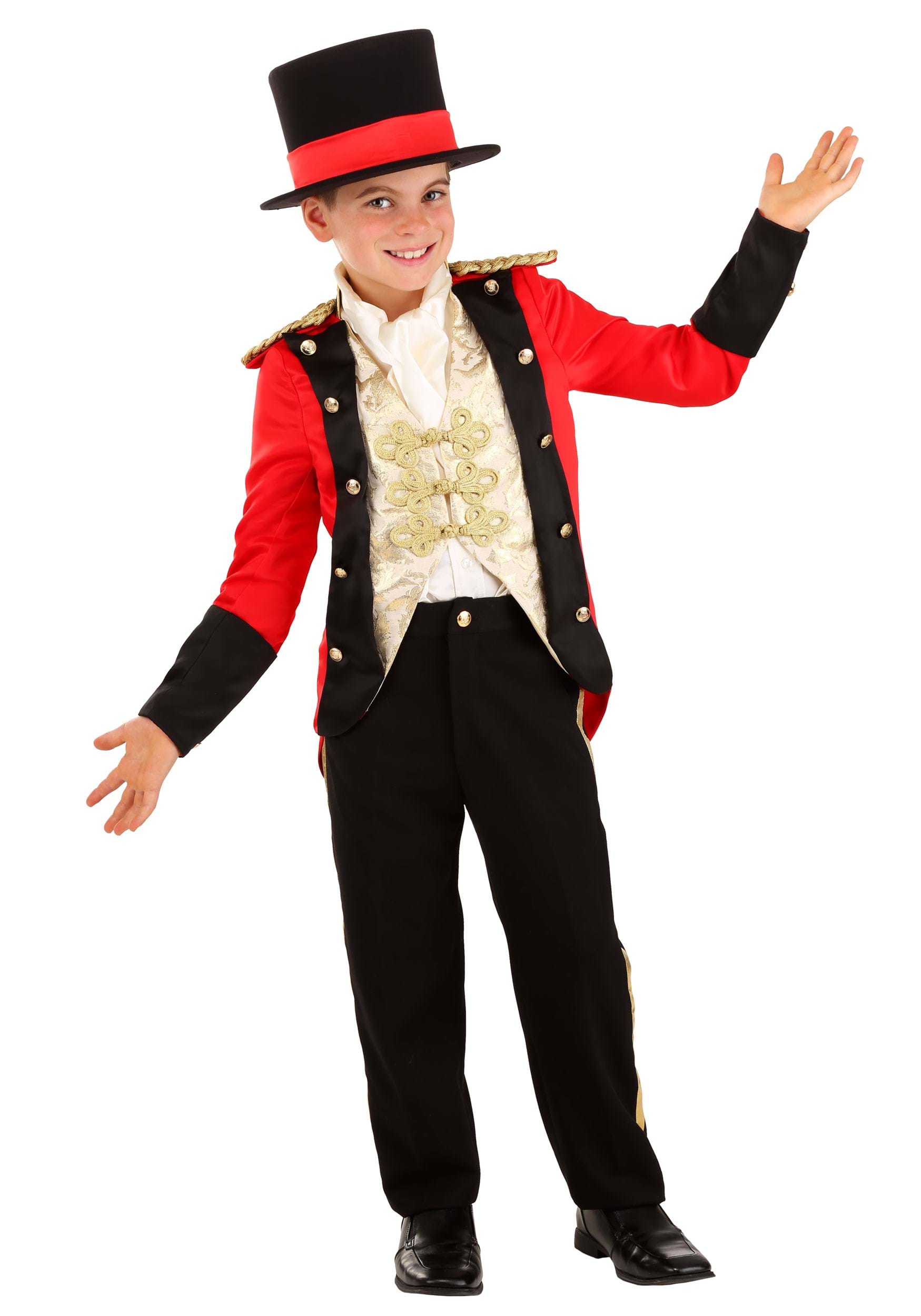 Image of Spotlight Ringmaster Costume for Boys ID FUN1586CH-S