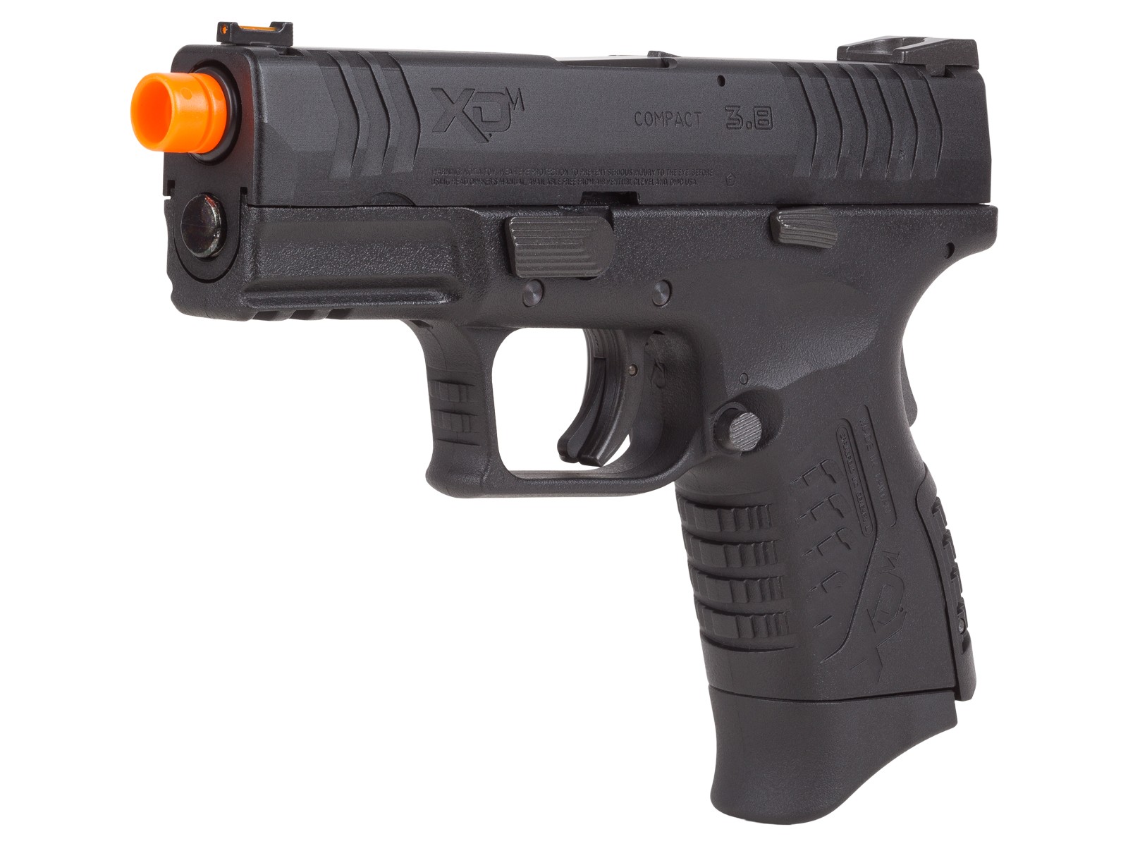Image of Springfield Armory XDM 38" GBB Airsoft Pistol Black 6mm ID 819024017419