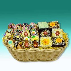 Image of Springtime Sweets Gourmet Goodies Gift Basket