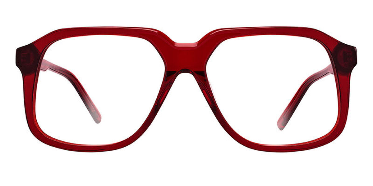 Image of Spy HOT SPOT OPTICAL 56 5700000000186 Óculos de Grau Vermelhos Masculino PRT