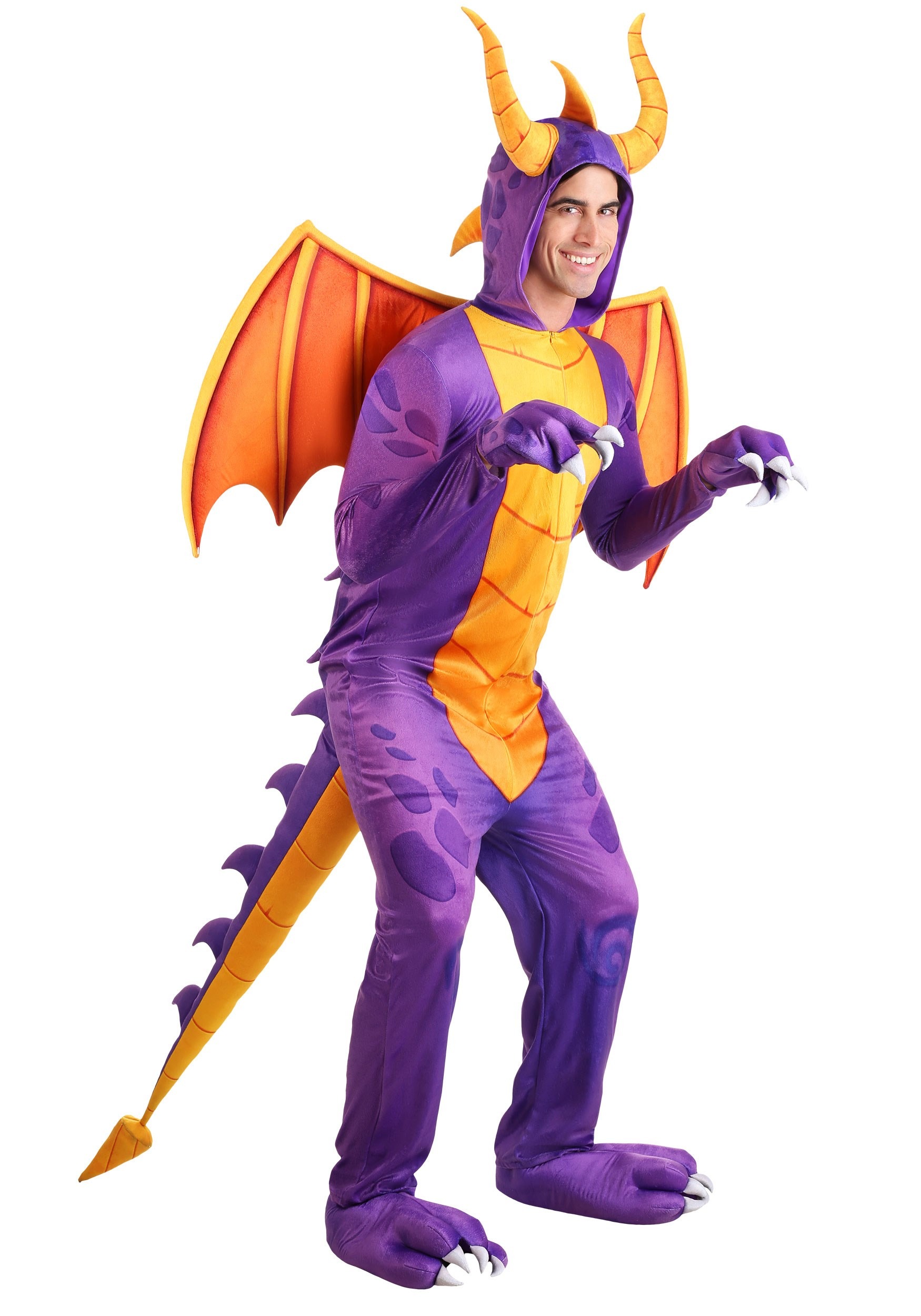 Image of Spyro the Dragon Unisex Costume Jumpsuit ID FUN7510AD-M