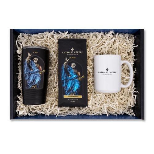 Image of St Peter Parish Roast Coffee Tumbler & Mug Gift Set