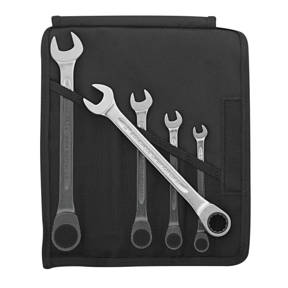 Image of Stahlwille 96401705 17F/5 Ratcheting crowfoot wrench set